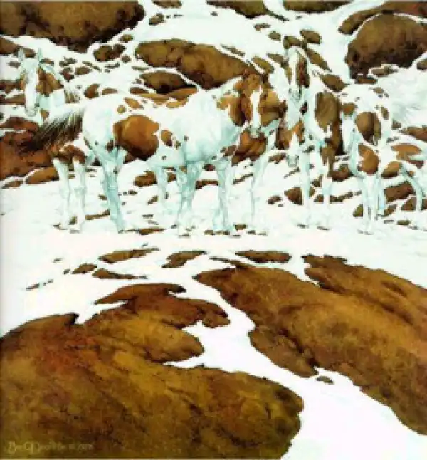 Test Your Sight: How Many Horses Can You See?